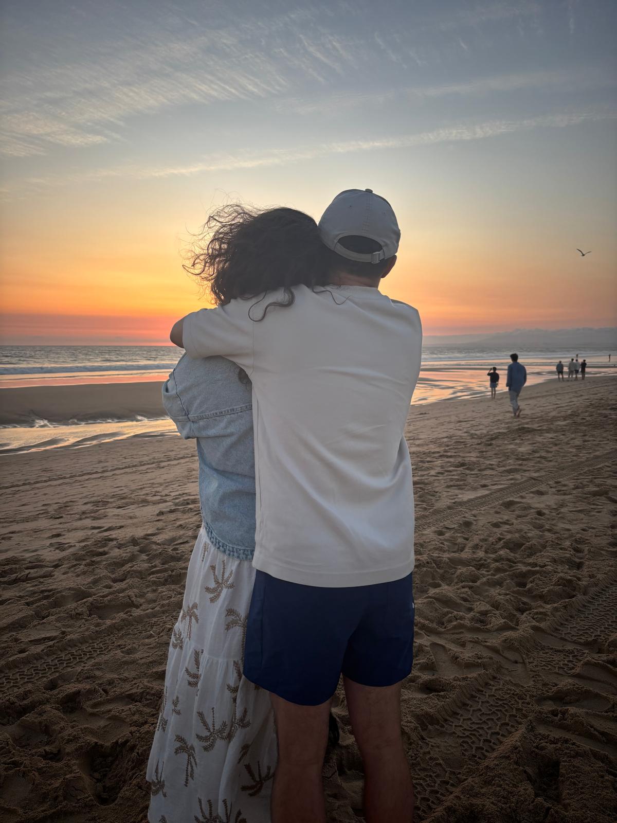 Sonnenuntergang am Strand